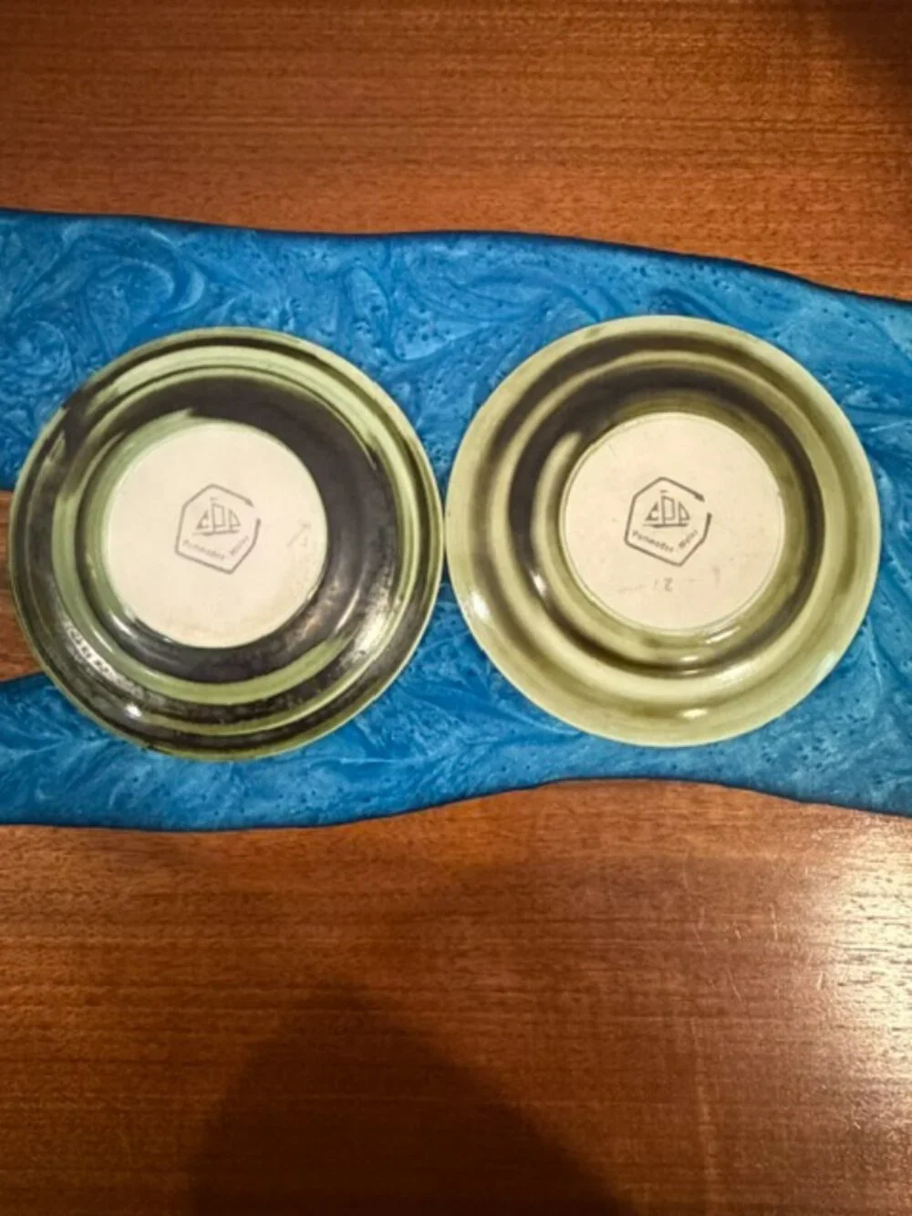 Vintage Set of 2 Portmadoc Porthmadog Pottery Wales 7